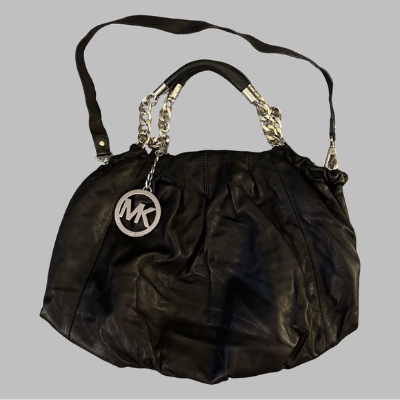MICHAEL KORS Erin Leather Hobo Bag